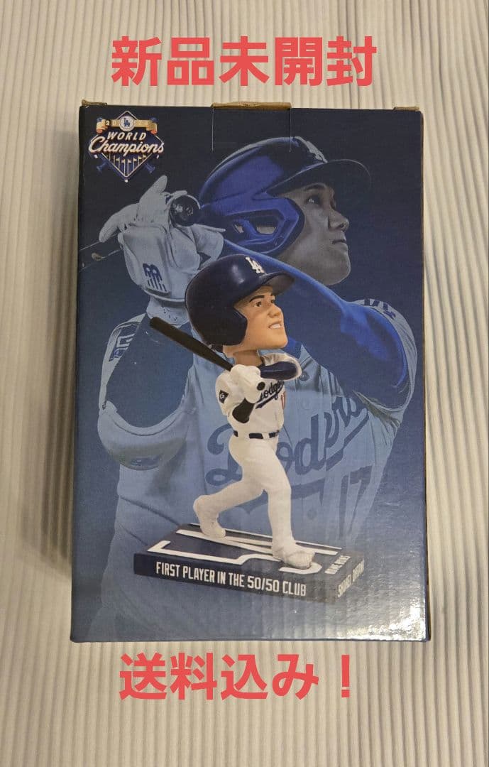 新品未開封！大谷翔平　50/50記念　ボブルヘッド