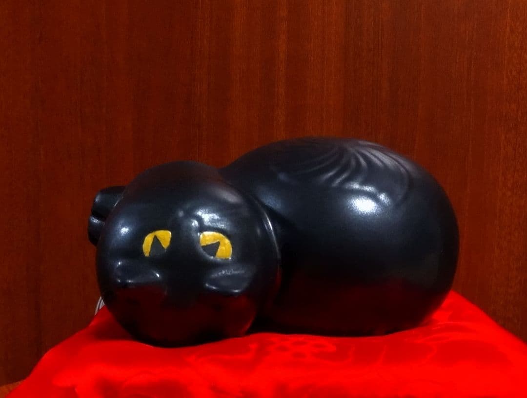 リサラーソン マイ maj オールブラック 高級座布団付き