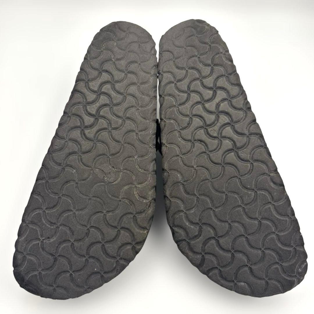 ビルケンシュトック ボストン レザーサンダル【43】28cm ブラック