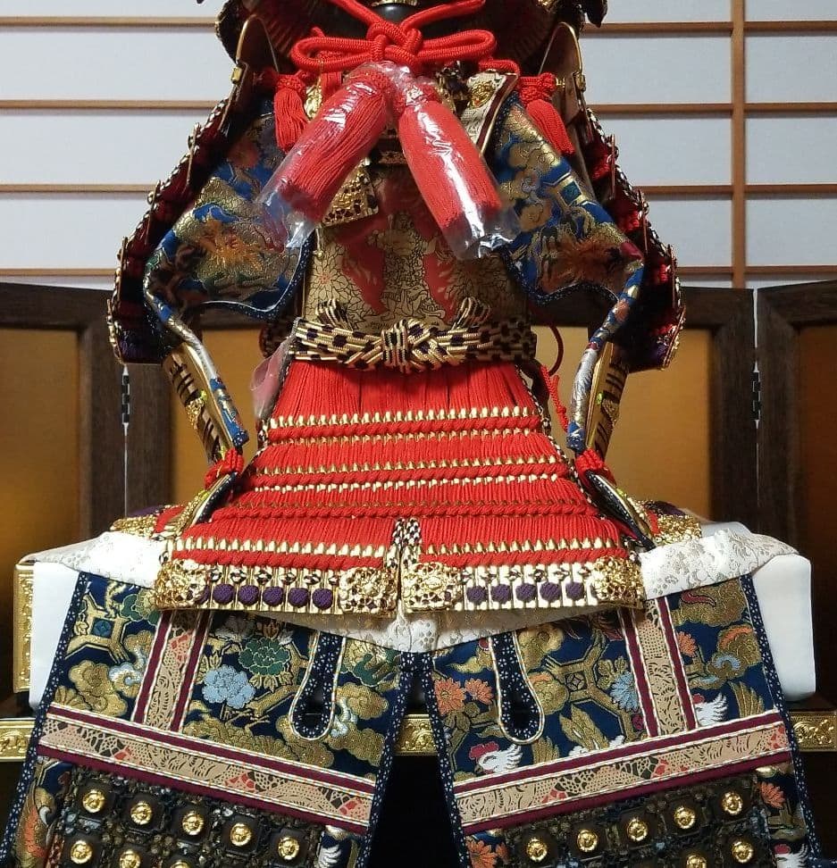 五月人形　平安一水作　15号鎧飾り