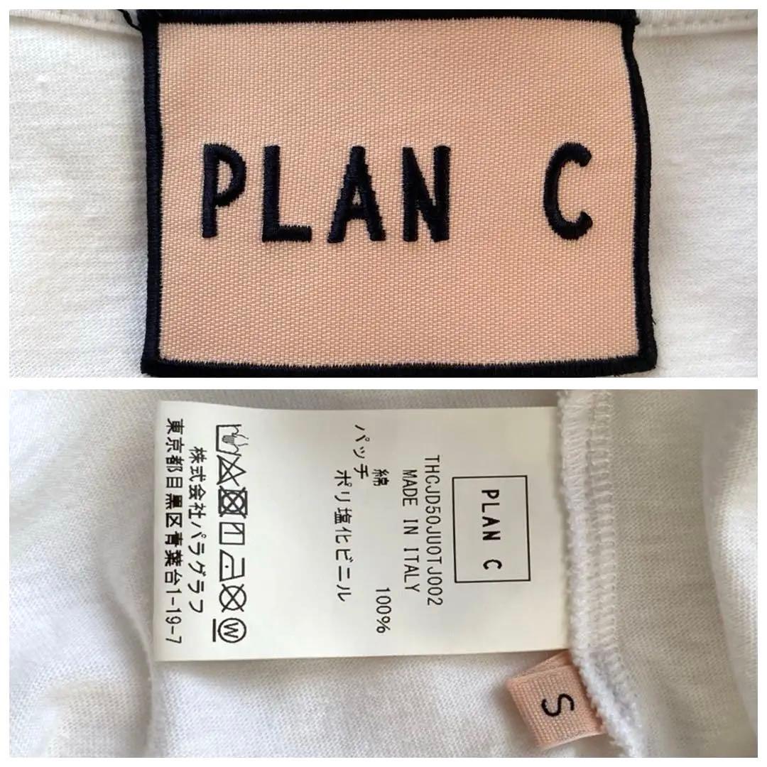 PLAN C Biancaロゴパッチ Tシャツ