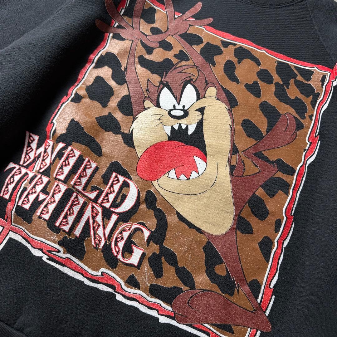 トップス 90s Looney Tunes Sweat \"Tasmanian Devil\"