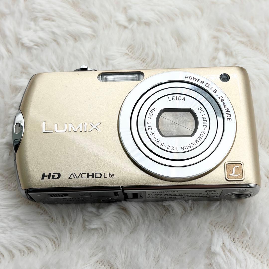 美品✨ Panasonic LUMIX DMC-FX70 ゴールド