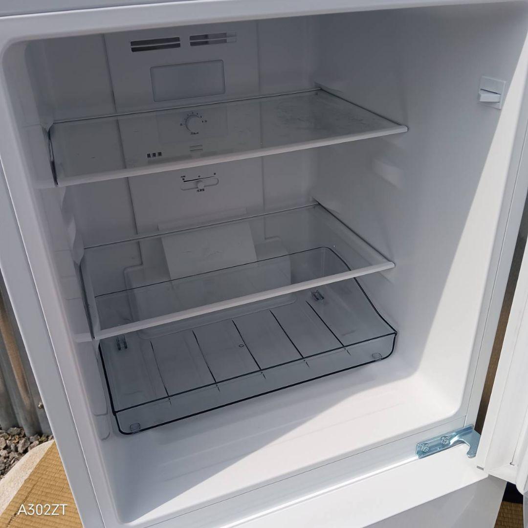 1481 設置まで対応　新生活　ツインバード　冷蔵庫　23年製　ガラスデザイン