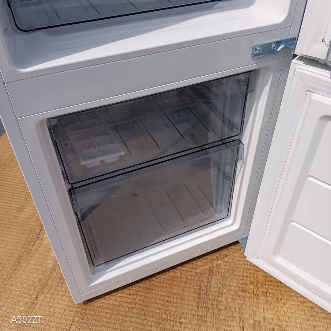 1481 設置まで対応　新生活　ツインバード　冷蔵庫　23年製　ガラスデザイン