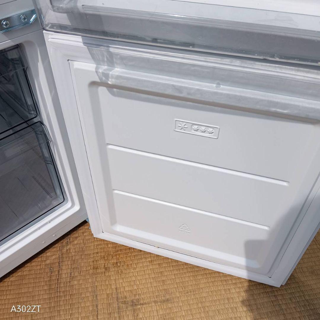 1481 設置まで対応　新生活　ツインバード　冷蔵庫　23年製　ガラスデザイン