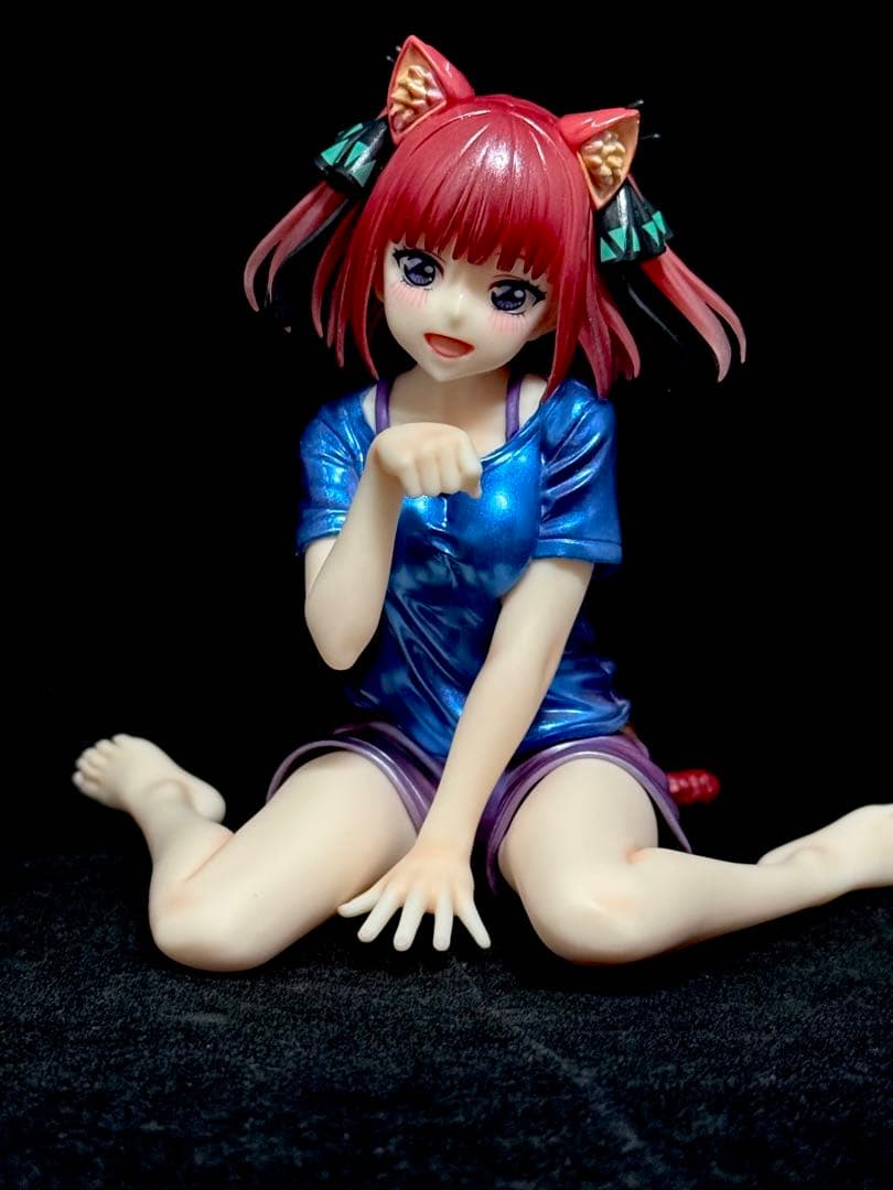 チ*ミ様 艶々 リペイント Desktop Cute フィギュア 中野二乃 キャ