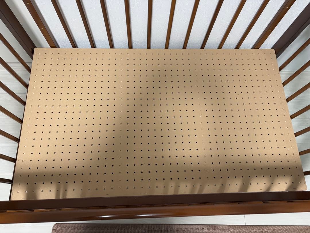 ベビーベッド レギュラーサイズ ハイタイプ 木製