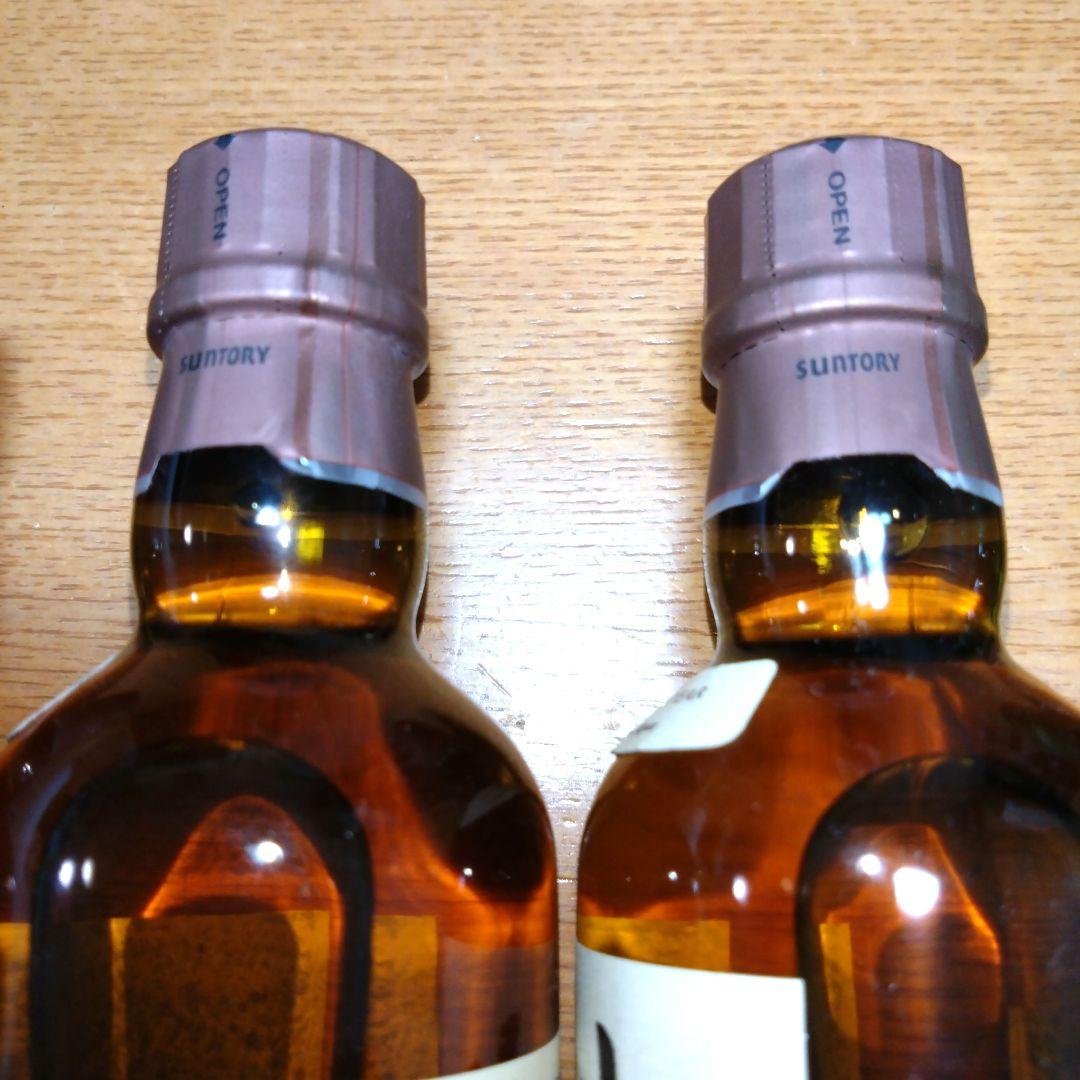 【旧ラベル】◆サントリー◆シングルモルトウイスキー◆山崎◆白州◆180ml◆6本