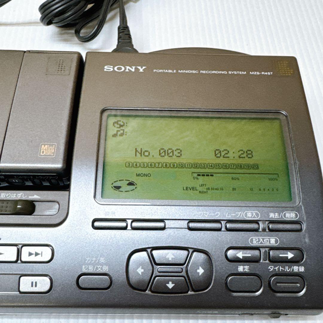 SONY/ソニー MZ-R4ST/MZS-R4ST ポータブルMDウォークマン