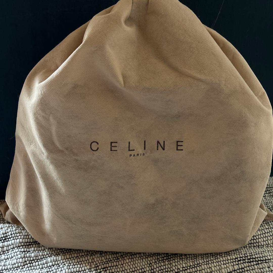 オールド　セリーヌ　ヴィンテージ　マカダム柄　バック　超美品　ブランド保存袋付き