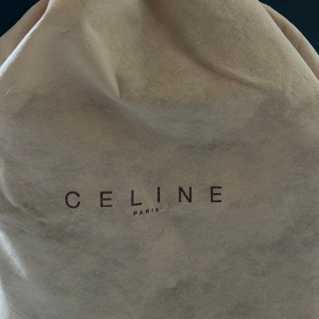 オールド　セリーヌ　ヴィンテージ　マカダム柄　バック　超美品　ブランド保存袋付き