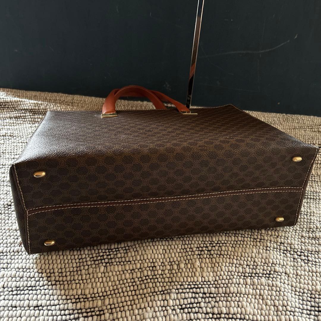 オールド　セリーヌ　ヴィンテージ　マカダム柄　バック　超美品　ブランド保存袋付き