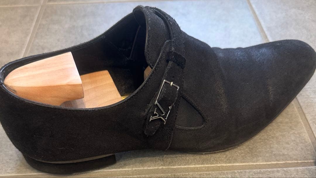 即日発送　LOUIS VUITTON ブラック ドレスシューズ 26.5