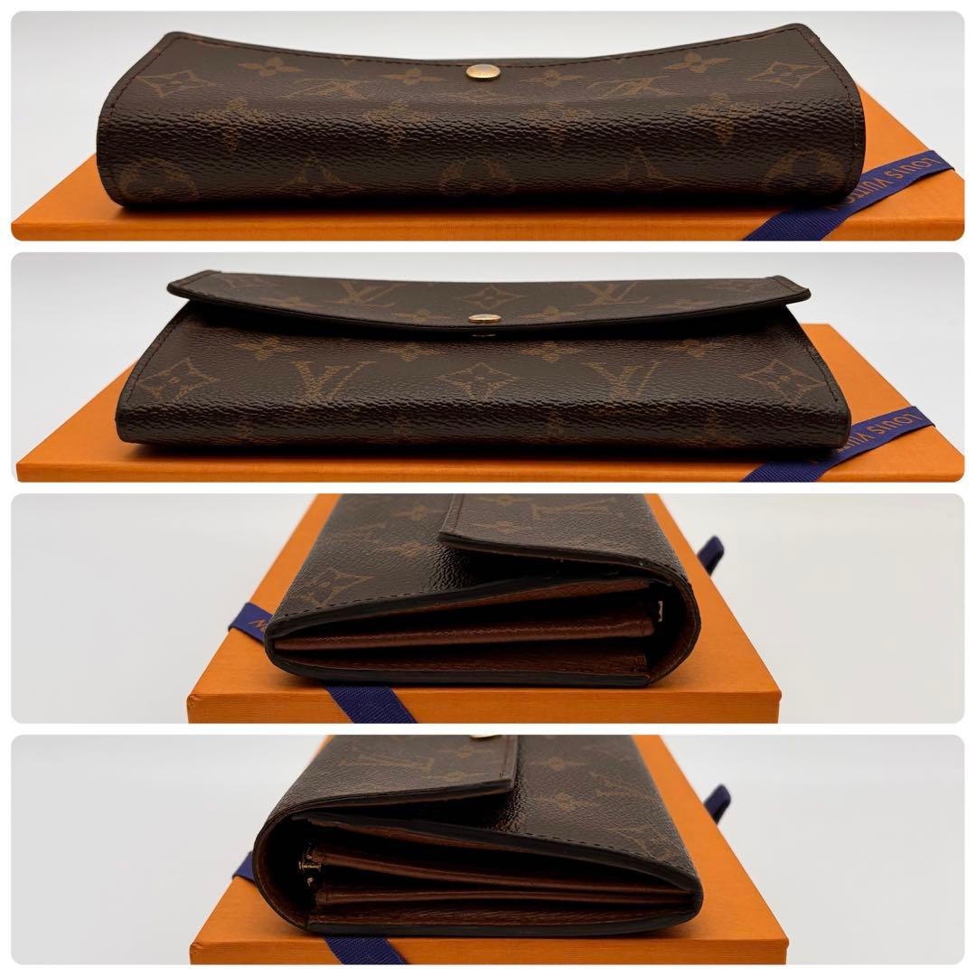 【鑑定済み】ルイヴィトン✨モノグラム 長財布 ポルトフォイユ・サラ 2つ折り財布