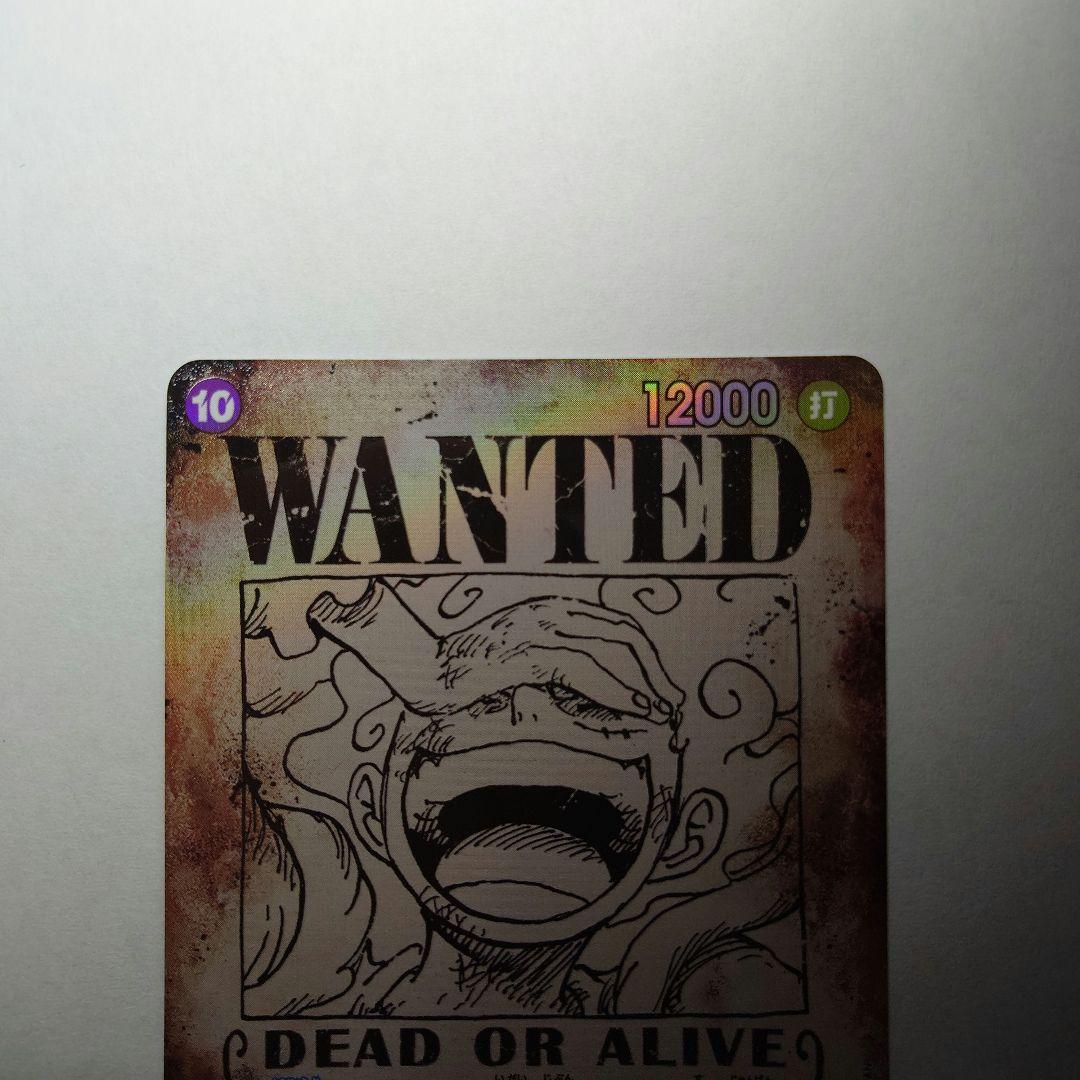 ワンピースカード ニカ 手配書