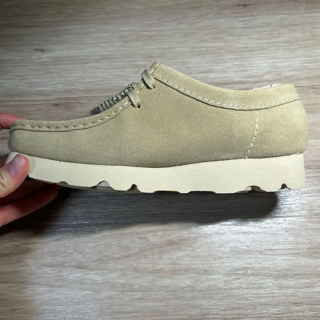 クラークスワラビーゴアテックス 色：メープルスウェード