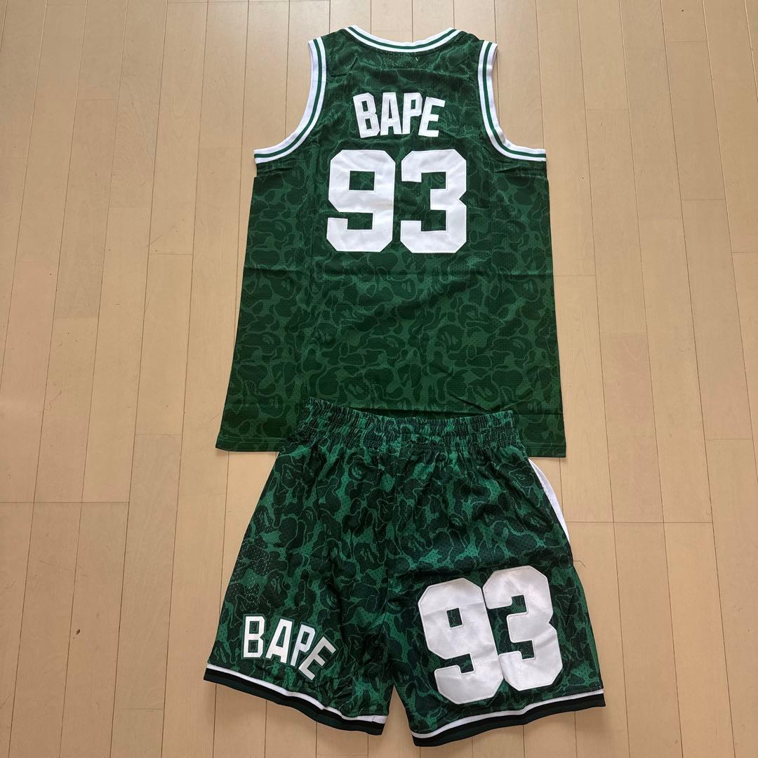 A・BATHING APEボストン セルティックス バスケ セットアップ