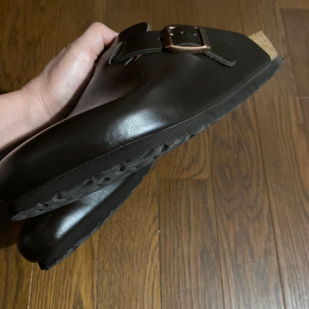 【美品】ビルケンシュトック ボストン ダークブラウン 40