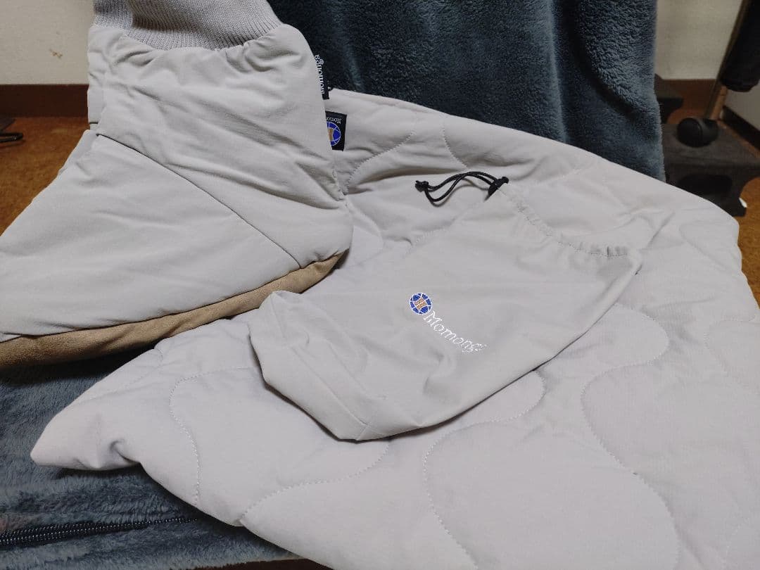 モモンガ3　 着る毛布 　Mサイズ　ルームソックス付