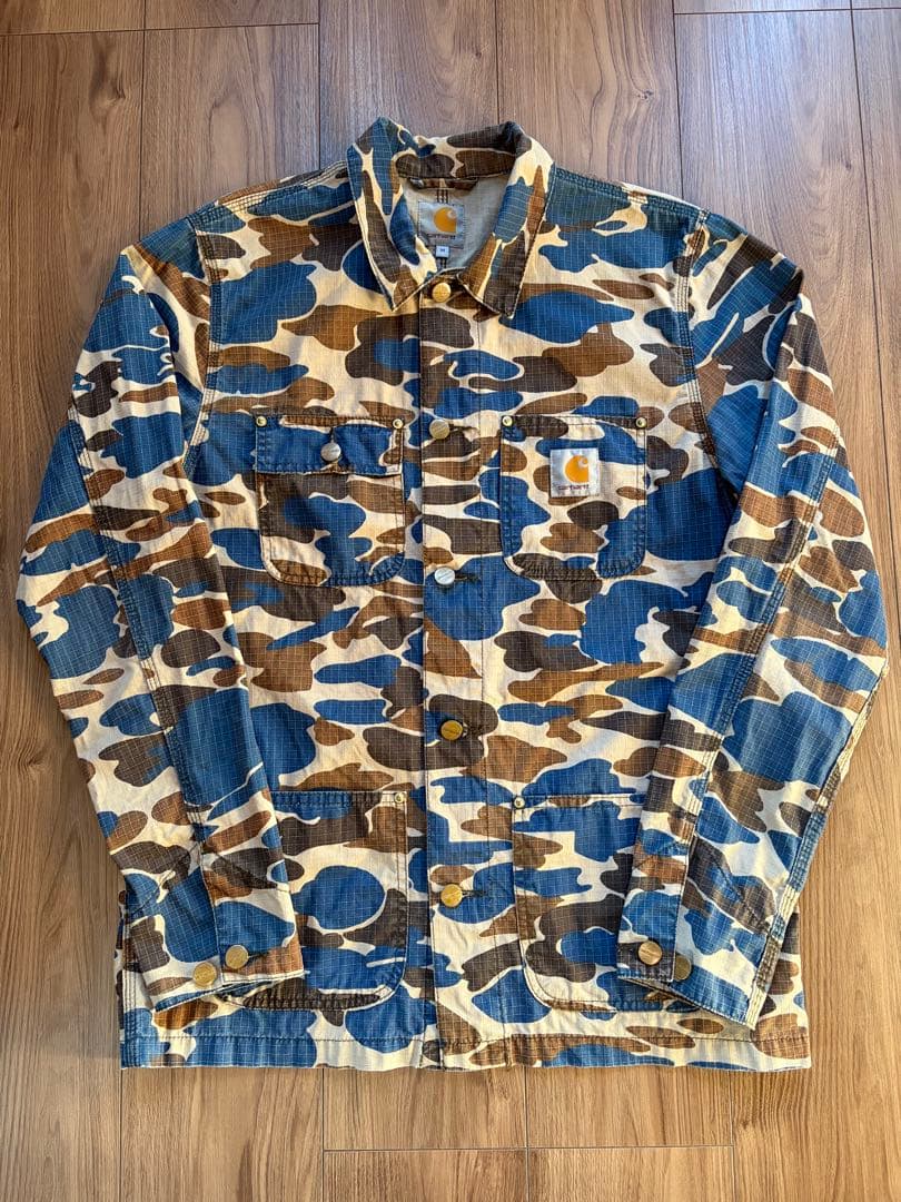 Carhartt WIP ミシガンコート 迷彩 ダック カバーオール カーハート