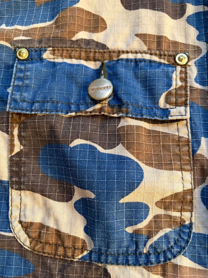 Carhartt WIP ミシガンコート 迷彩 ダック カバーオール カーハート