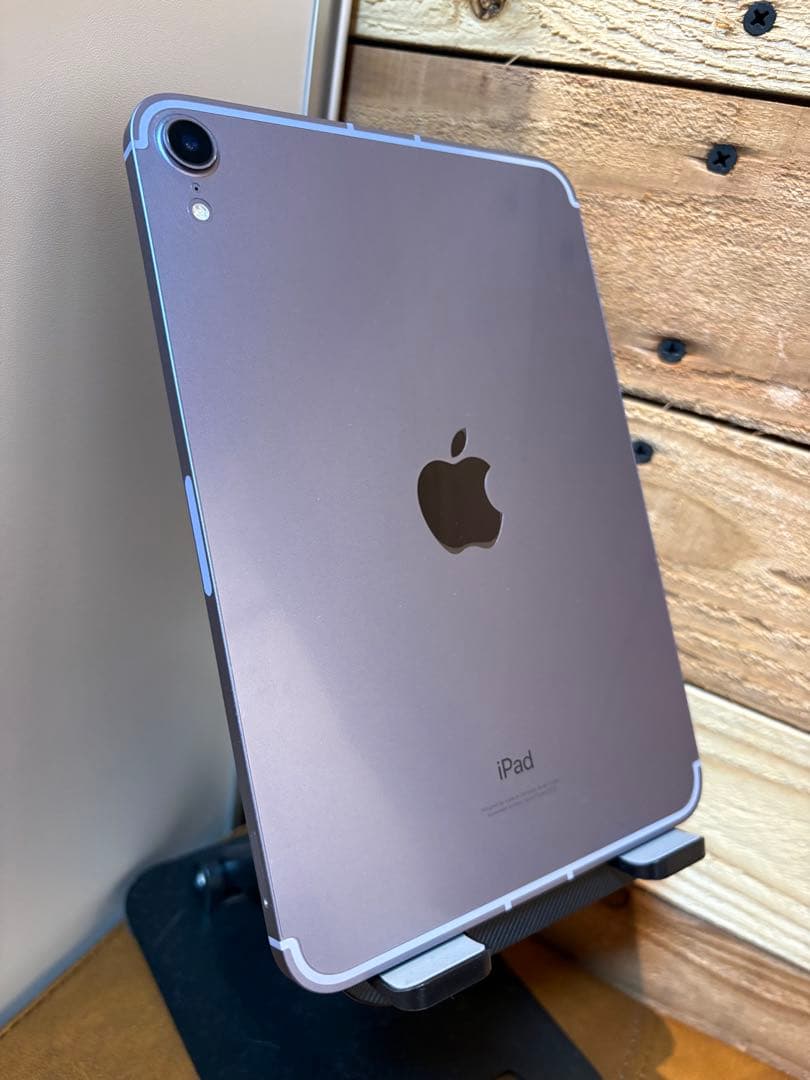 (超美品)iPad mini6Wi-Fi＋cellularモデル64GBパープル