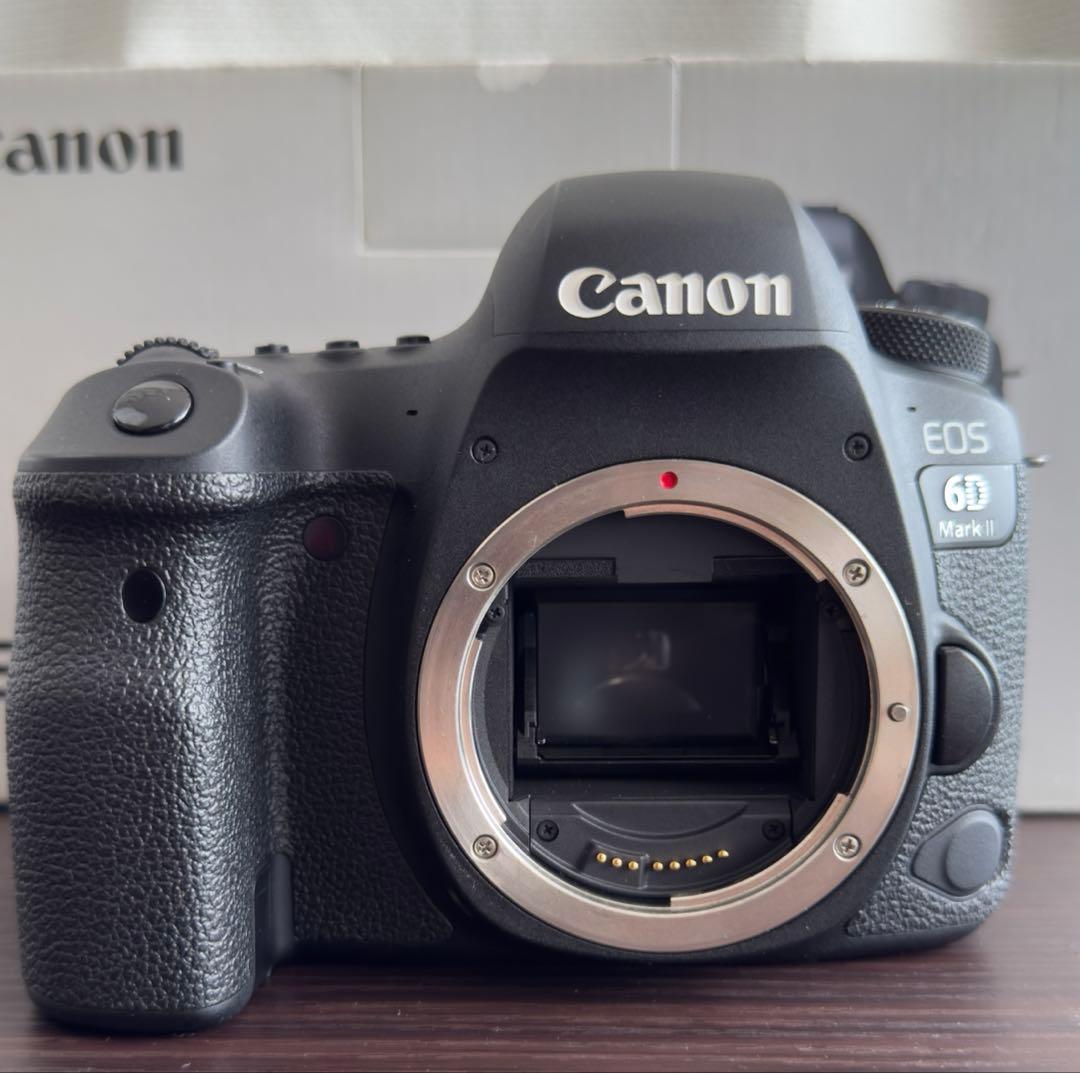 【美品】Canon EOS 6D Mark II ボディ本体