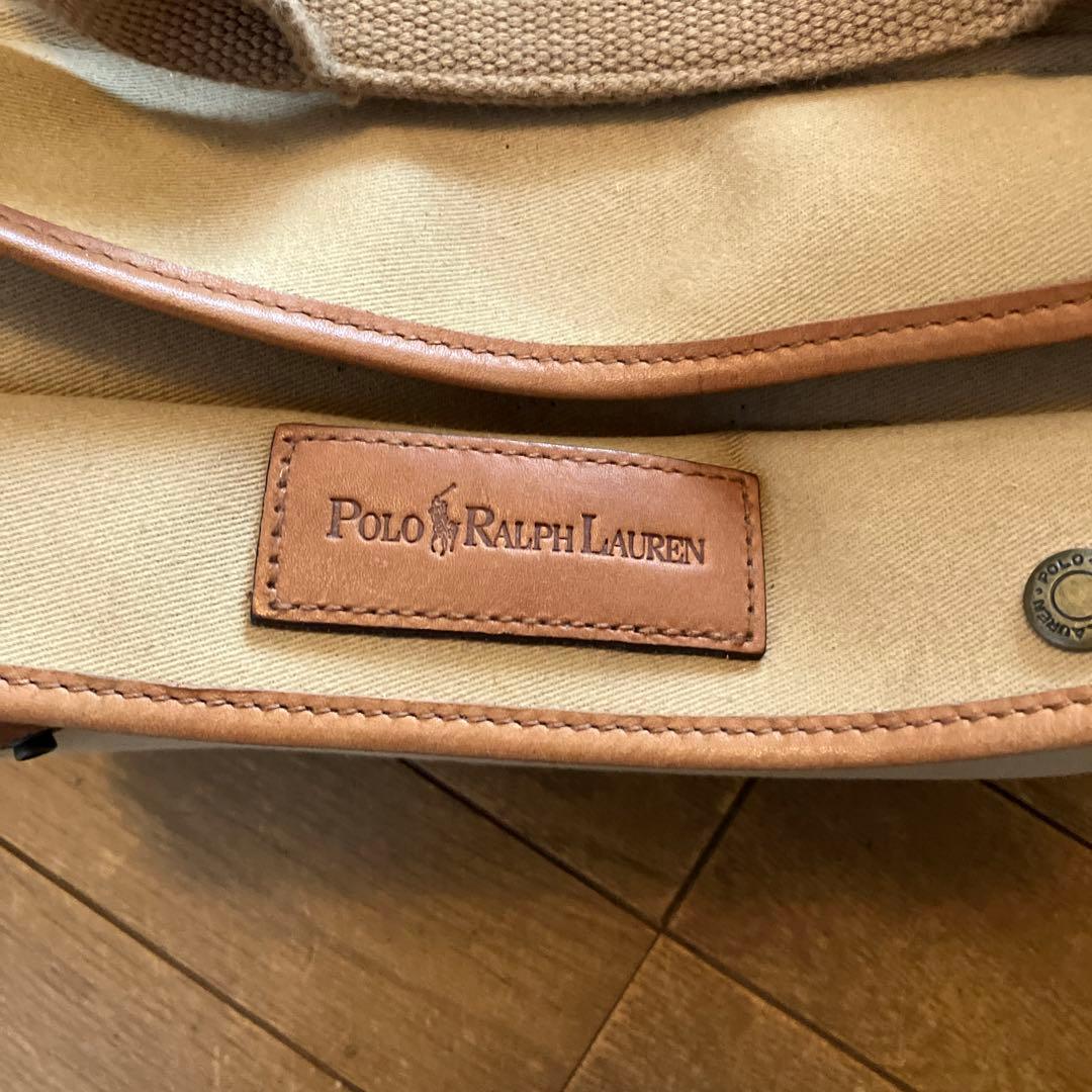 Polo Ralph Lauren ボストンバッグ ベージュ
