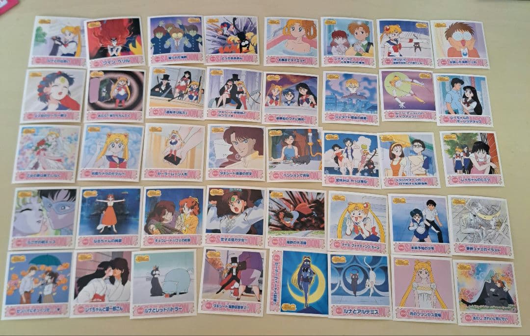 セーラームーン シール伝説　シール烈伝　ダブりなし　セミコンプ
