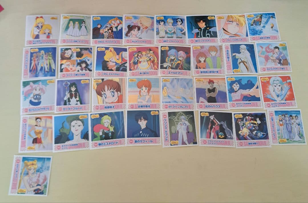 セーラームーン シール伝説　シール烈伝　ダブりなし　セミコンプ
