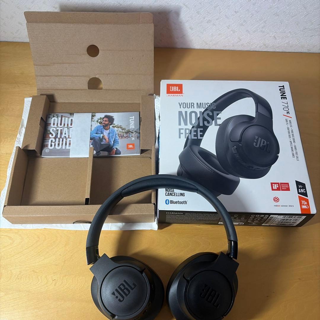 JBL TUNE 770NC ワイヤレスヘッドホン オーバーイヤー