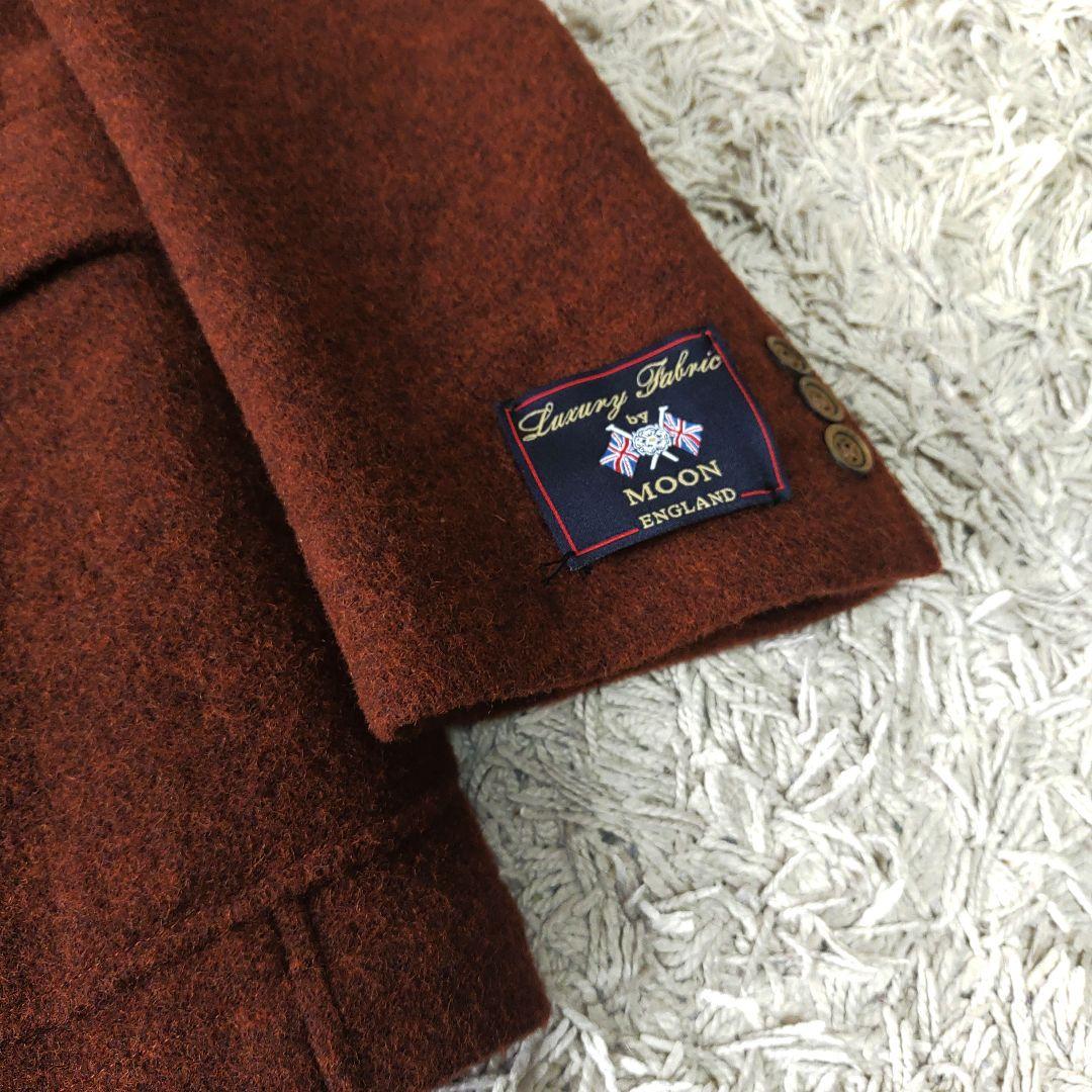 【新品タグ付き】MOON ムーン　ブラウン　テーラードジャケット　ウール