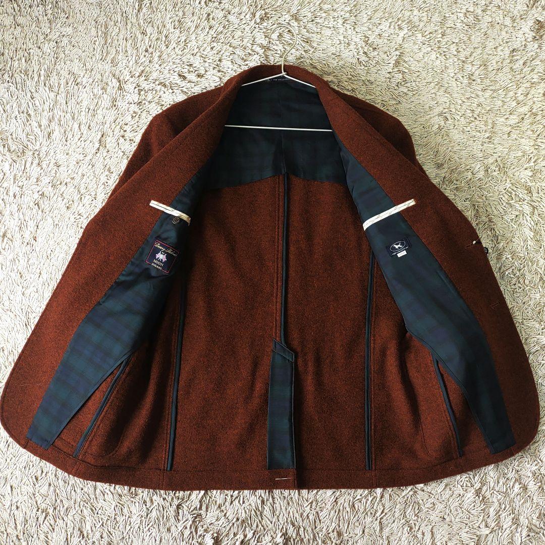 【新品タグ付き】MOON ムーン　ブラウン　テーラードジャケット　ウール