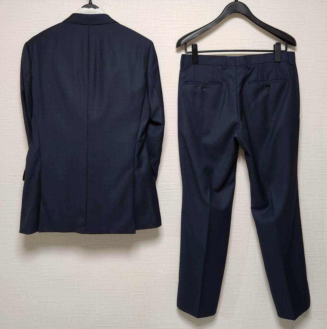 HUGO BOSS　×　TESSE　メンズスーツ　セットアップ　濃紺　美品