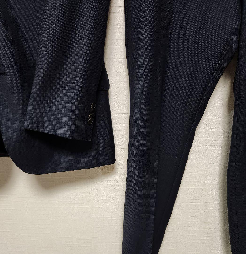 HUGO BOSS　×　TESSE　メンズスーツ　セットアップ　濃紺　美品