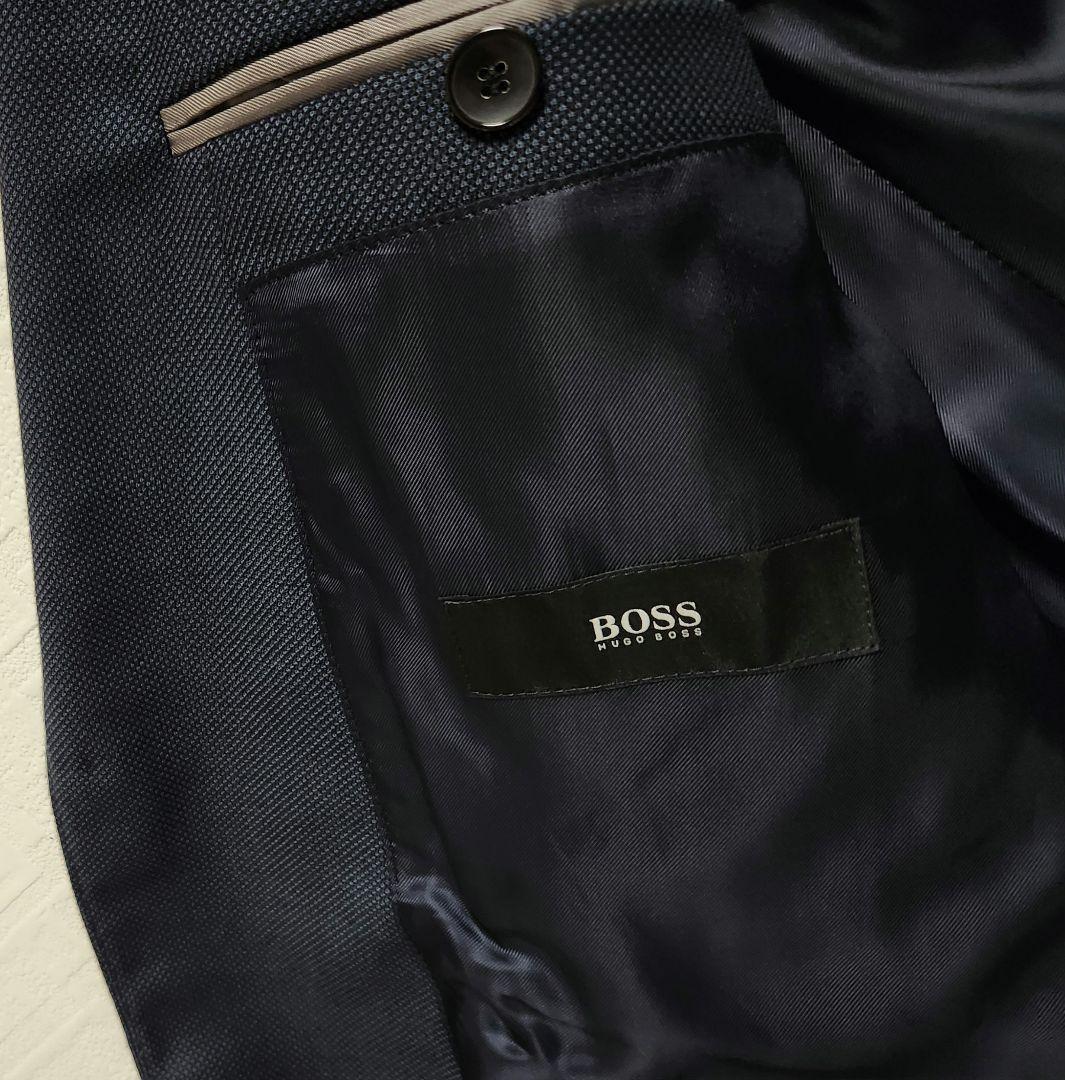 HUGO BOSS　×　TESSE　メンズスーツ　セットアップ　濃紺　美品