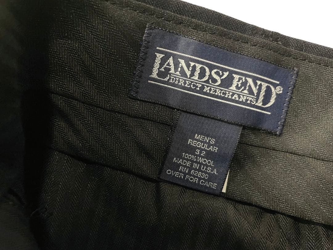 新品 USA製 90s LAND'S END スーツ セットアップ 上下