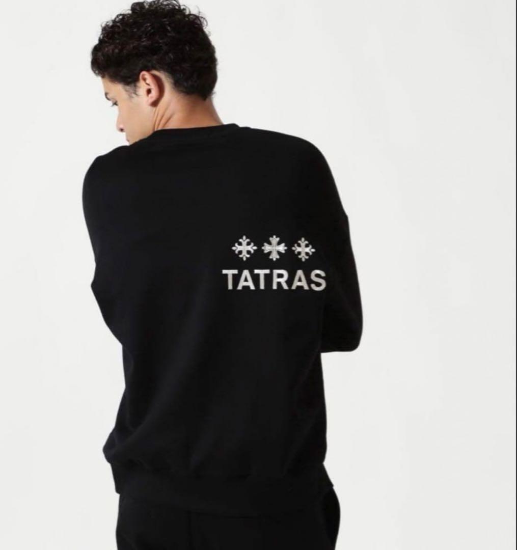 TATRAS ブラック スウェット トレーナー「美品」