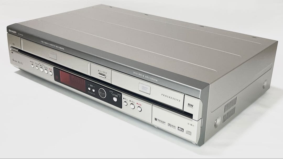 【ケム極上美品ダビング機】SHARP DV-RW190 VHS一体型DVD