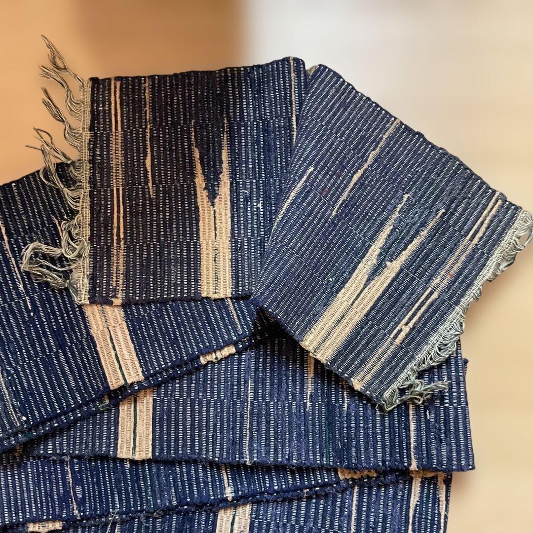 Os582 裂織 半幅帯