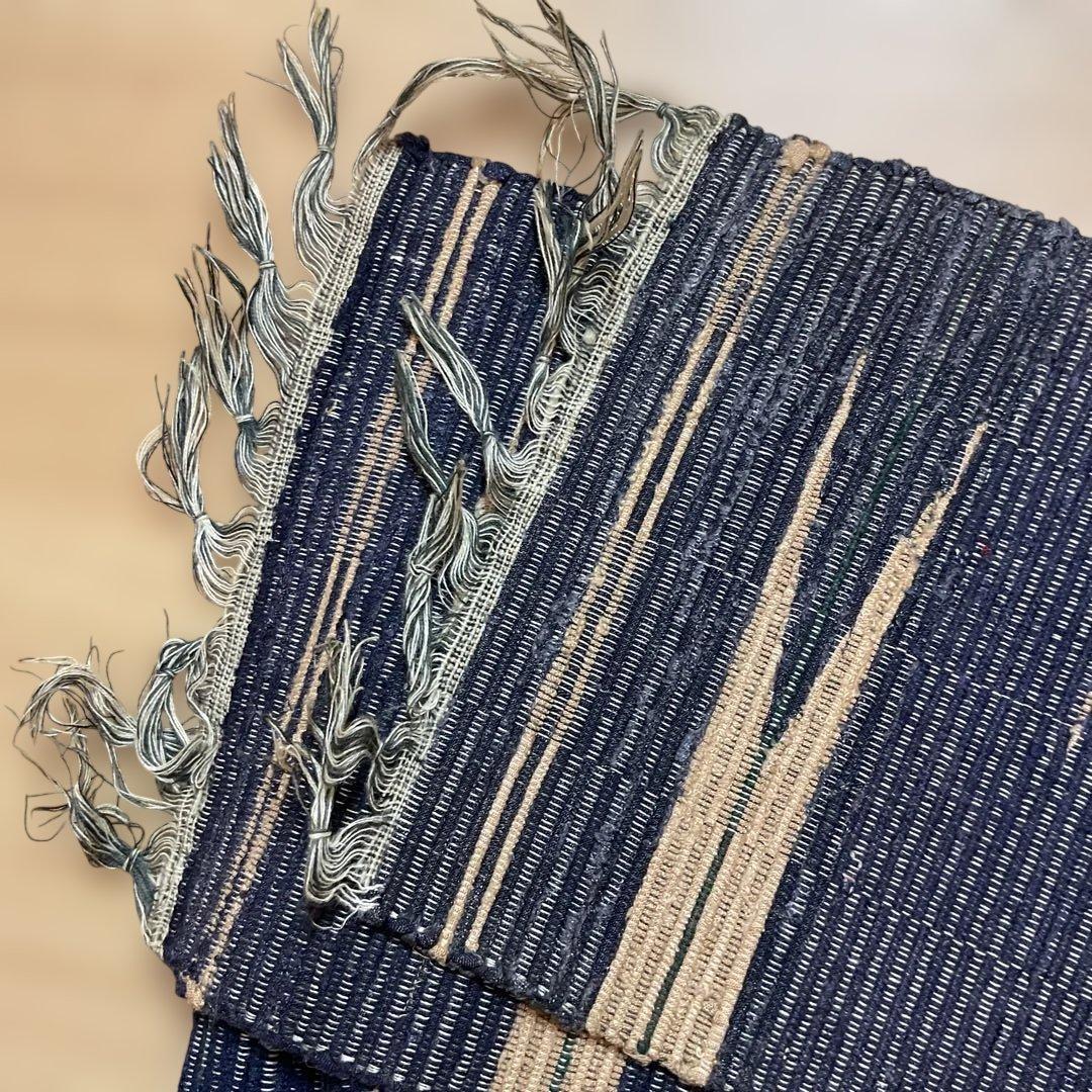Os582 裂織 半幅帯