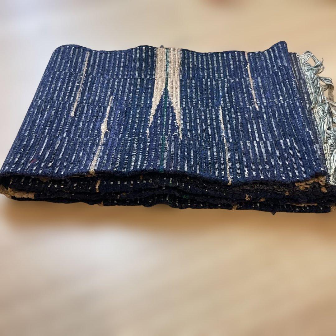 Os582 裂織 半幅帯
