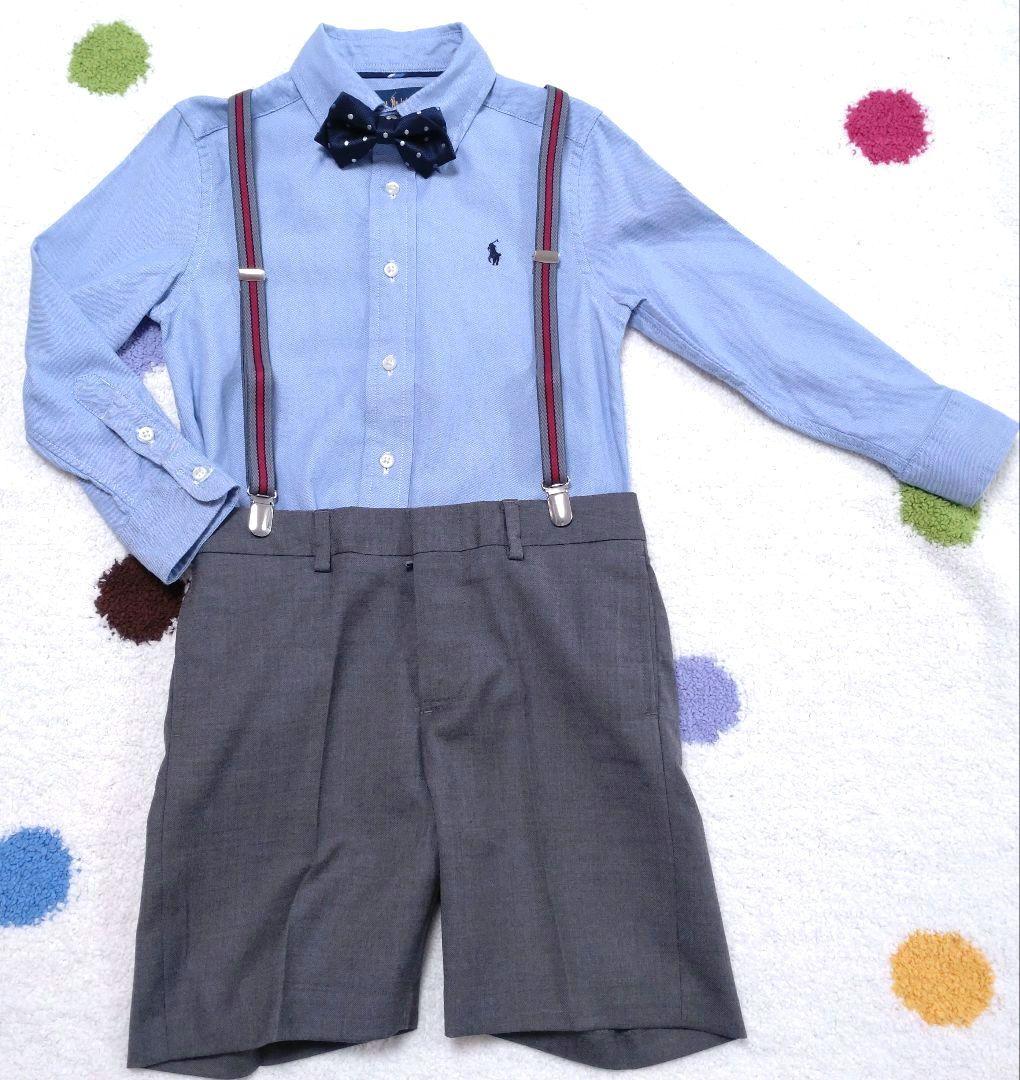 Ralph Lauren 紺 スーツ 5点セット 110 ＆ 120cm