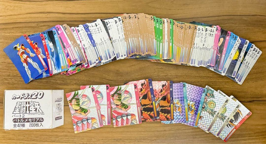 ★初期物本弾激レア★聖闘士星矢カードダス本弾第2弾当時物41種類169枚