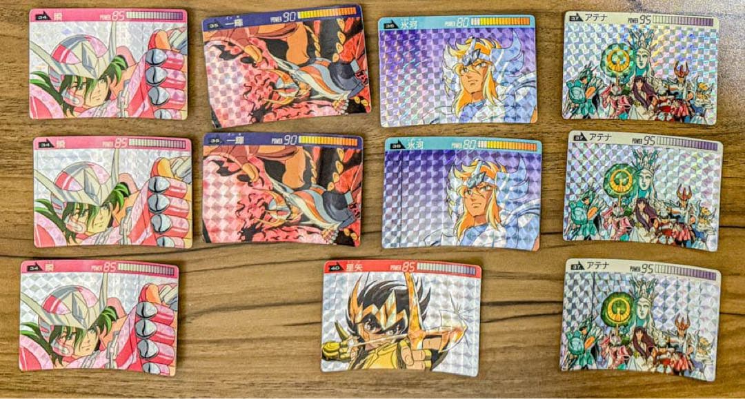 ★初期物本弾激レア★聖闘士星矢カードダス本弾第2弾当時物41種類169枚