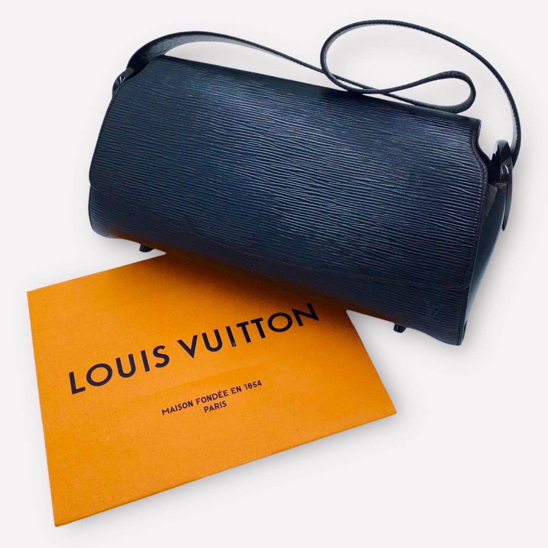 ルイヴィトン M52172 エピ ノクターン レザーショルダーバッグ ブラック