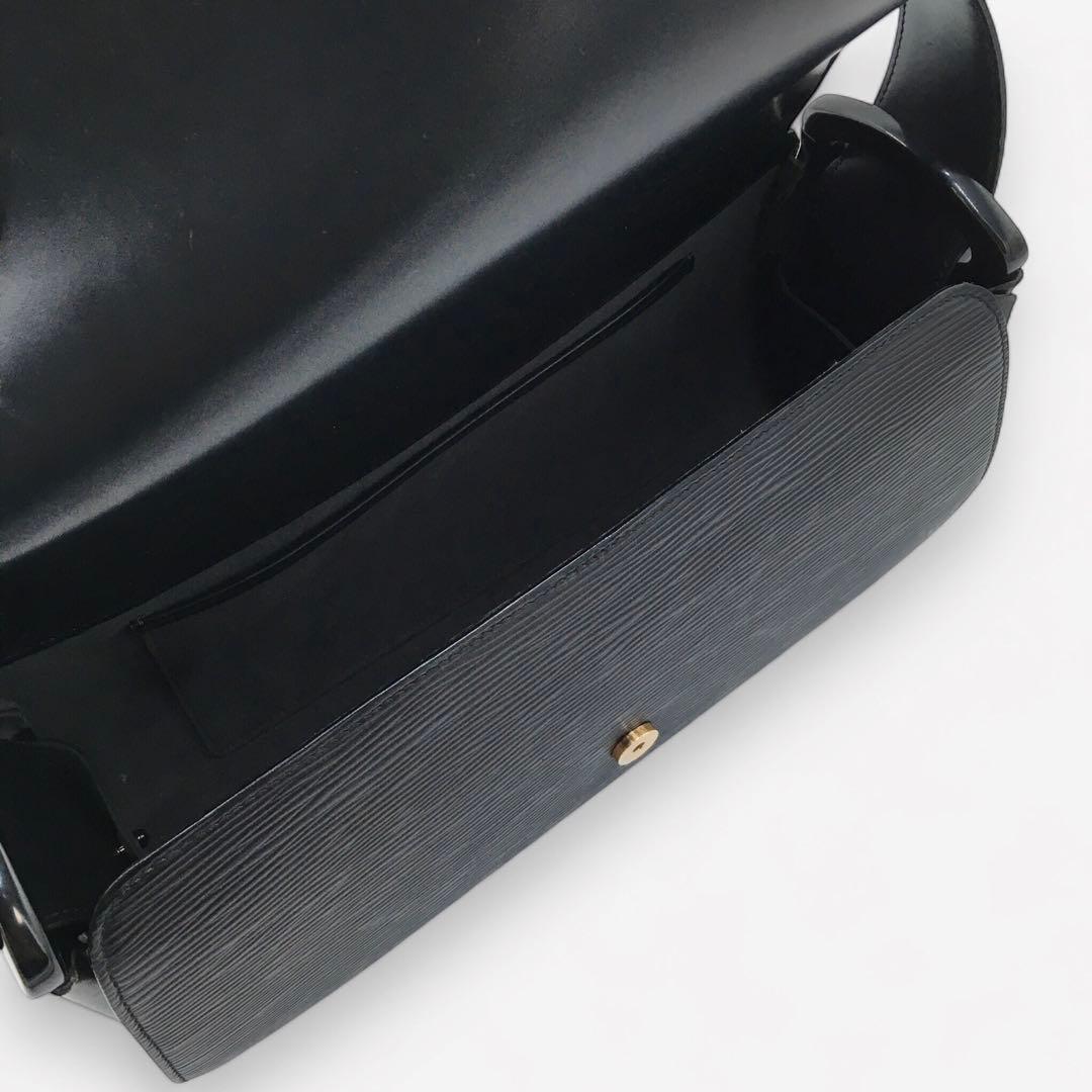 ルイヴィトン M52172 エピ ノクターン レザーショルダーバッグ ブラック