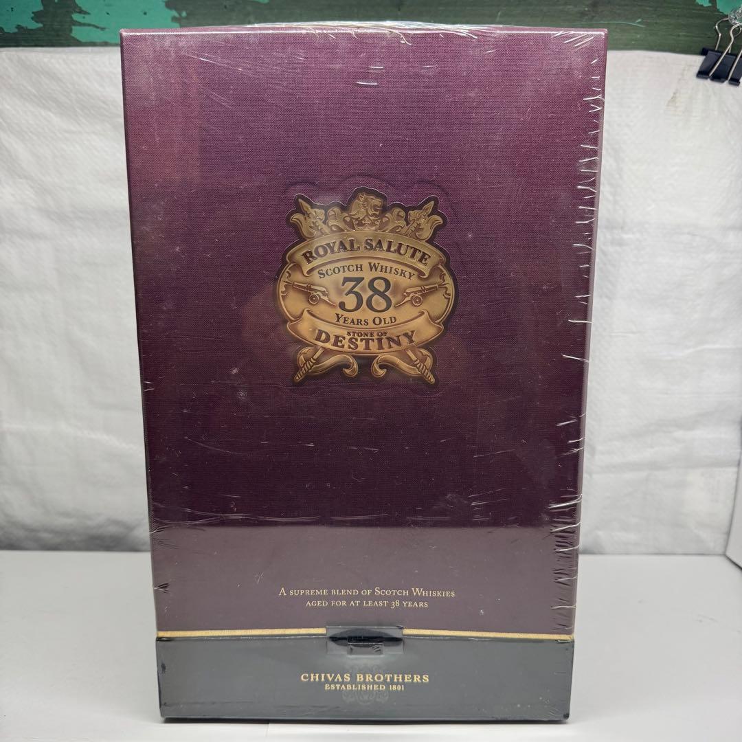 246＊■ローヤルサルート　未開封　38年　シーバスリーガル