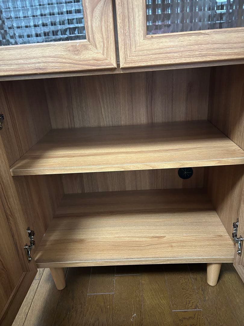 ニトリ ガラス扉 食器棚